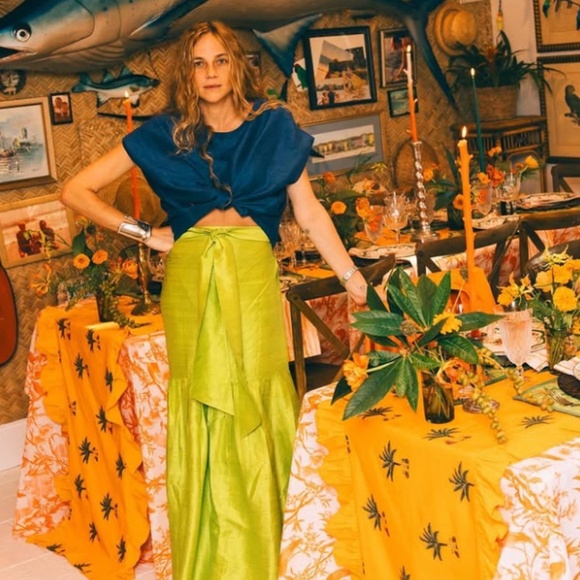 Coniglio Green Skirt - Picture 2 of 2